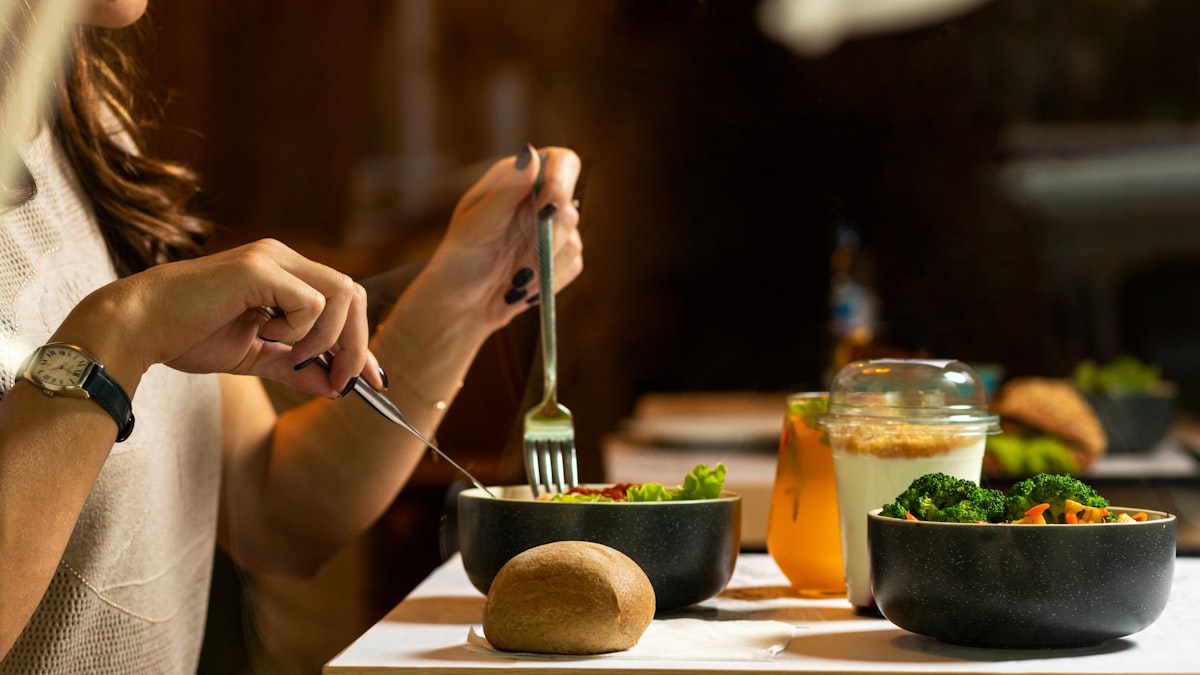 Nutritious vegetables and whole grains